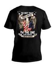 I need jesus V-Neck T-Shirt tile