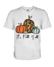 It's Fall Y'all V-Neck T-Shirt tile