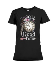 GOD GOOD ALL THE TIME Premium Fit Ladies Tee tile
