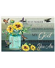 Way Maker 17x11 Poster front