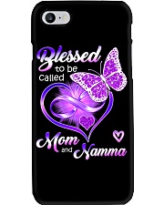 Blessed To Be Called Mom and Namma Phone Case tile
