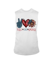 PEACE LOVE AMERICAN Sleeveless Tee tile