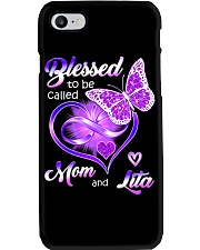 Blessed To Be Called Mom and Lita Phone Case tile