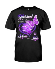 Blessed To Be Called Mom and Lita Premium Fit Mens Tee tile