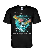 I'm a Grama and a Mom V-Neck T-Shirt tile