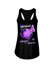 Blessed To Be Called Momma and Gramnette Ladies Flowy Tank tile
