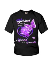 Blessed To Be Called Momma and Gramnette Youth T-Shirt tile