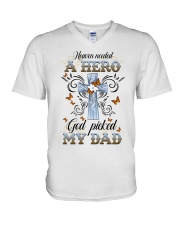 My Dad V-Neck T-Shirt tile
