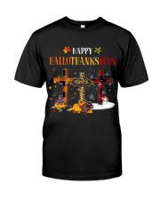 Happy Hallothanksmas Premium Fit Mens Tee tile