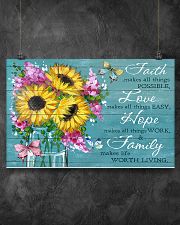 Faith - Love - Hope - Family 17x11 Poster poster-landscape-17x11-lifestyle-12