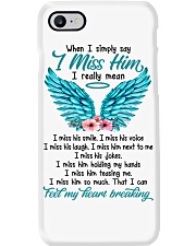 I Miss Him Phone Case tile
