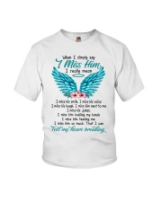 I Miss Him Youth T-Shirt tile