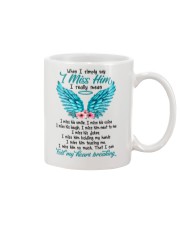I Miss Him Mug tile