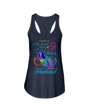 Husband Ladies Flowy Tank tile