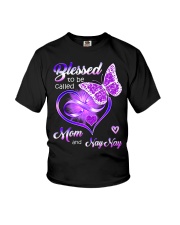 Blessed To Be Called Mom and NayNay Youth T-Shirt tile