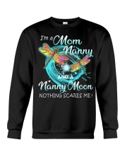 I'm a Mom nanny and a nanny Moon Crewneck Sweatshirt tile