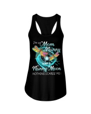 I'm a Mom nanny and a nanny Moon Ladies Flowy Tank tile