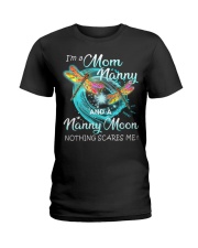 I'm a Mom nanny and a nanny Moon Ladies T-Shirt tile