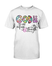 God is my refuge and strength Premium Fit Mens Tee tile