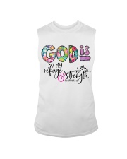 God is my refuge and strength Sleeveless Tee tile