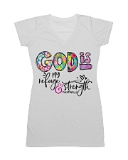 God is my refuge and strength All-Over Dress tile