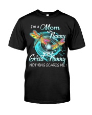 I'm a Mom Nanny and a Great Nanny Classic T-Shirt front