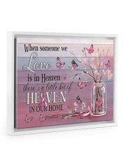 Heaven 14x11 White Floating Framed Canvas Prints thumbnail