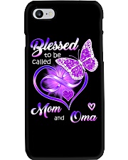 Blessed To Be Called Mom and Oma Phone Case tile