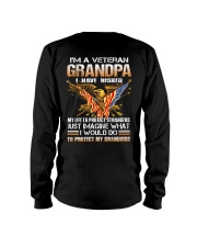 I AM A VETERAN GRANDPA Long Sleeve Tee thumbnail