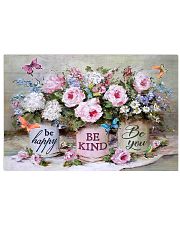 Be Happy Be Kind Be You 17x11 Poster front