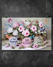Be Happy Be Kind Be You 17x11 Poster poster-landscape-17x11-lifestyle-12