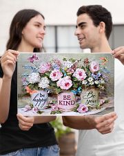 Be Happy Be Kind Be You 17x11 Poster poster-landscape-17x11-lifestyle-20