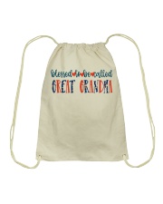 Blessed To Be Called Grandma Drawstring Bag tile