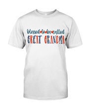Blessed To Be Called Grandma Classic T-Shirt front