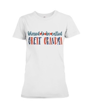 Blessed To Be Called Grandma Premium Fit Ladies Tee tile