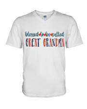 Blessed To Be Called Grandma V-Neck T-Shirt tile