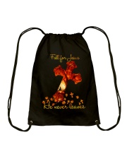 Fall for Jesus Drawstring Bag tile