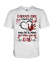 Daddy's Girl V-Neck T-Shirt tile