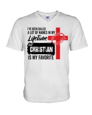 Christian V-Neck T-Shirt tile