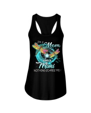 I'm a Mom and a mimi Ladies Flowy Tank tile