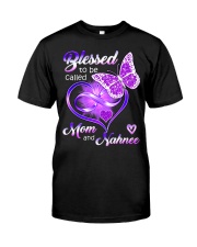 Blessed To Be Called Mom and Nahnee Premium Fit Mens Tee tile