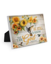 Be still and know that I am God 10x8 Easel-Back Gallery Wrapped Canvas thumbnail