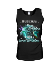 Mom Grandma and a Great Grandma Unisex Tank tile