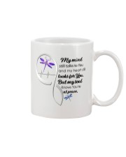 MY MIND STIKK TALKS TO YOU AND MY Mug tile