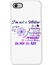 I'm not a widow Phone Case tile