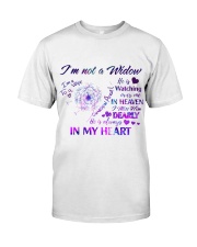 I'm not a widow Classic T-Shirt front