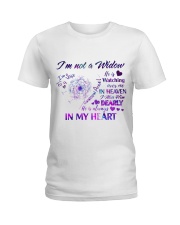 I'm not a widow Ladies T-Shirt tile