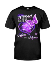 Blessed To Be Called Mom and Momo Classic T-Shirt front