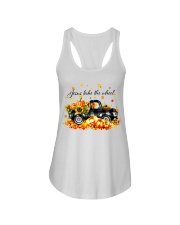 Jesus take the wheel Ladies Flowy Tank tile