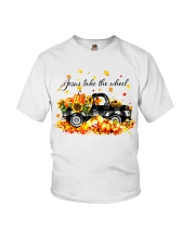 Jesus take the wheel Youth T-Shirt tile